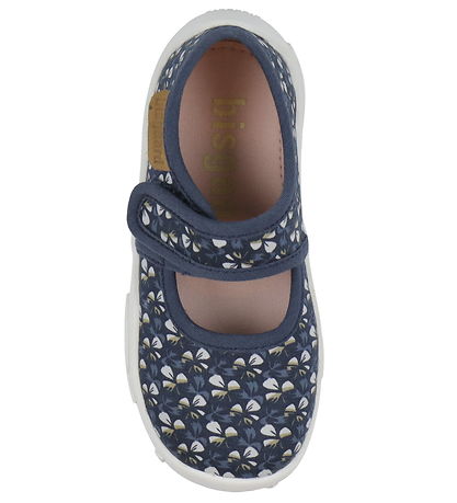 Bisgaard Slippers - Noos - Maddy - Wild Flower Blue