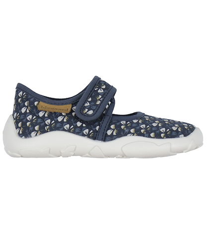 Bisgaard Slippers - Noos - Maddy - Wild Flower Blue