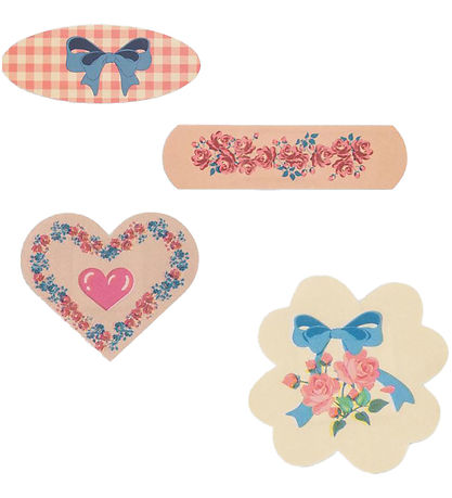 Konges Sløjd Plaster - 24 pcs - Pink Mix Konges Sløjd Plaster - 24 pcs - Pink Mix
