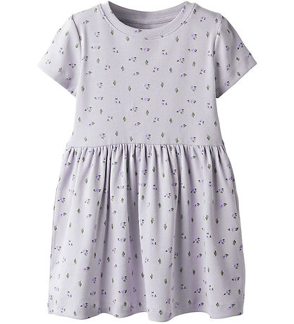 Name It Dress - Rib - NmfHofie - Misty Lilac