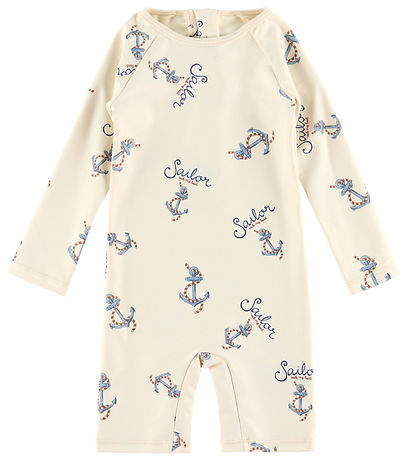 Konges Sløjd Coverall Swimsuit - UV50+ - Aster - Rock My Boat Konges Sløjd Coverall Swimsuit - UV50+ - Aster - Rock My Boat