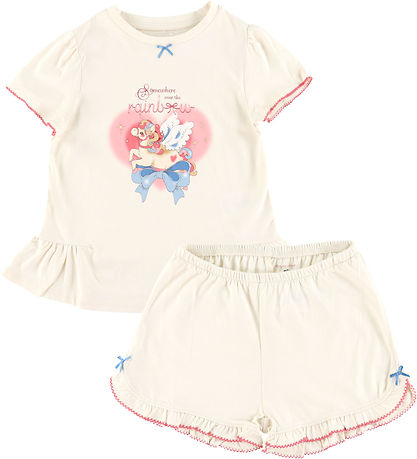 Konges Sløjd Shorts Set - T-Shirt/Shorts - Berühmtheit Frill - E