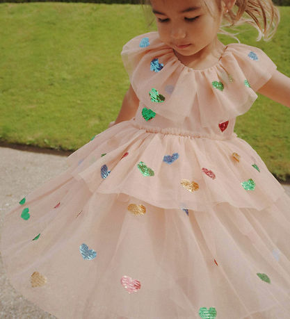 Robe Konges Sløjd - Tulle - Yvonne Fairy - Paillettes Coeur Robe Konges Sløjd - Tulle - Yvonne Fairy - Paillettes Coeur