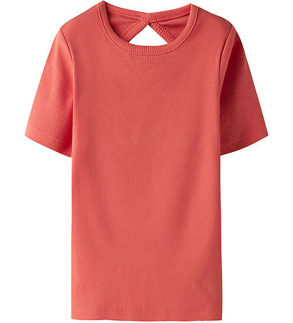 Name It T-Shirt - Rib - NkfJalgos - Gewürzt Coral