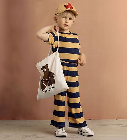 Mini Rodini Shopper - Camp Rodini - Offwhite w. Wild animals Mini Rodini Shopper - Camp Rodini - Offwhite w. Wild animals