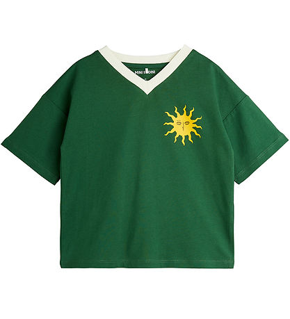 Mini Rodini T-paita - Vihreä M. Aurinko