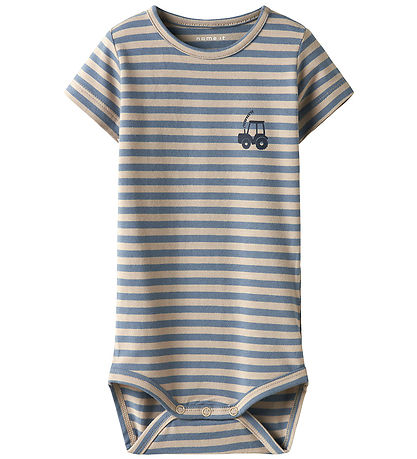 Name It Bodysuit s/s - NbmJamoe - Blue Mirage