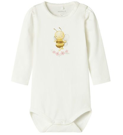 Name It Bodysuit l/s - NbfJolanta - Cloud Dancer