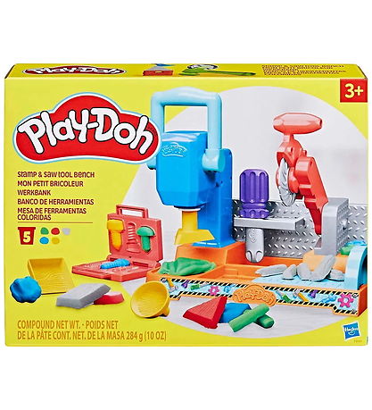 Play-Doh Modelleerklei - Stamp N Saw Gereedschapsbank Play-Doh Modelleerklei - Stamp N Saw Gereedschapsbank