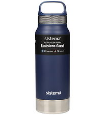 Bouteille Thermos Sistema - Inoxydable Steel - 650 ml - Bleu Bouteille Thermos Sistema - Inoxydable Steel - 650 ml - Bleu