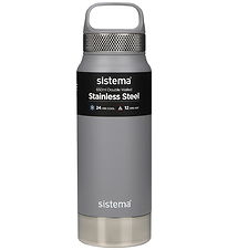 Sistema Thermosflasche - Edelstahl Steel - 650 ml - Grau
