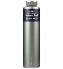 Bouteille Thermos Sistema - Inoxydable Steel - 600 ml - Vert gau Bouteille Thermos Sistema - Inoxydable Steel - 600 ml - Vert gau