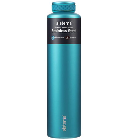 Sistema Termospullo - Ruostumaton Steel - 600 ml - Wild Teal Sistema Termospullo - Ruostumaton Steel - 600 ml - Wild Teal