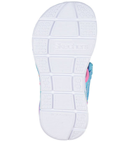 Skechers Sandals w. Lights - Mermaid Dreams - Blue/Multi Skechers Sandals w. Lights - Mermaid Dreams - Blue/Multi