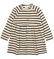 The New Siblings Jurk - Gebreid - TnstNat - Mood Indigo Striped