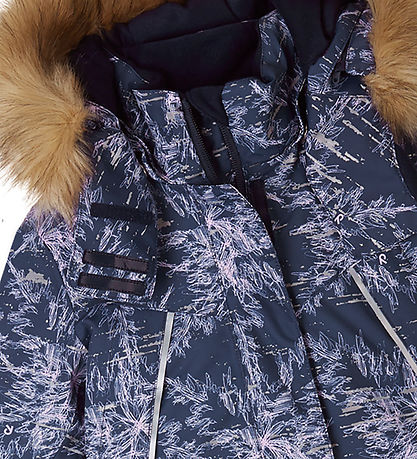 Reima Winterjas - Haring - Navy/Paars Reima Winterjas - Haring - Navy/Paars