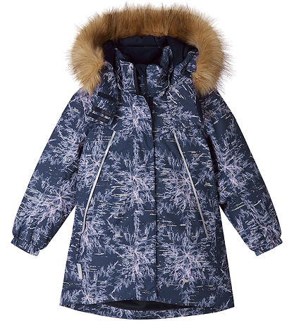Reima Winterjas - Haring - Navy/Paars Reima Winterjas - Haring - Navy/Paars