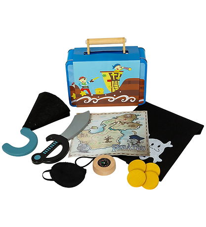 Valise pirate Molly & Rose - Métal - Bleu Valise pirate Molly & Rose - Métal - Bleu