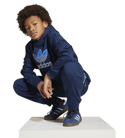adidas Originals Kapuzenpullover - Navy adidas Originals Kapuzenpullover - Navy