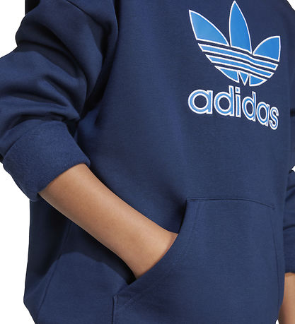 adidas Originals Kapuzenpullover - Navy adidas Originals Kapuzenpullover - Navy