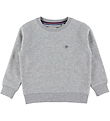 GANT Sweatshirt - Shield - Light Grey Melange GANT Sweatshirt - Shield - Light Grey Melange