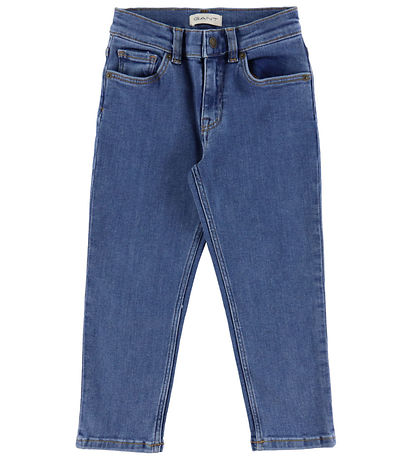 GANT Jeans - Denim - Slim Jeans - Mid Blue