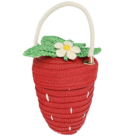 Meri Meri Handtas - Aarbeien - Mand - Rood