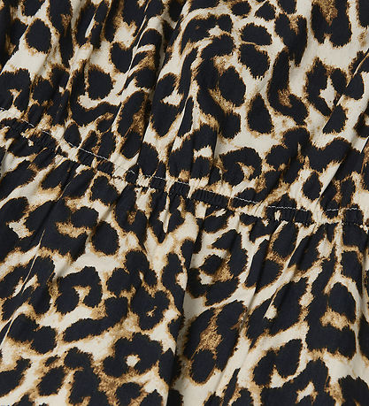 Kids Only Kjóll - Nei - KogClara - Black/White Black Leo