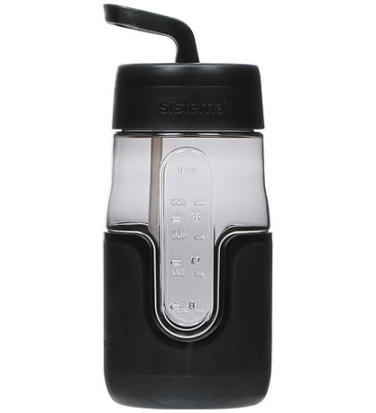 Sistema Water Bottle - Flip Sipper - 700 mL - Black