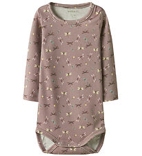Name It Bodysuit l/s - NbfJoyane - Purple Dove Name It Bodysuit l/s - NbfJoyane - Purple Dove