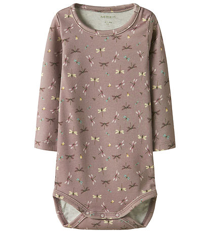 Name It Bodysuit l/s - NbfJoyane - Purple Dove