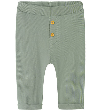 Name It Trousers - Rib - NbmJular - Slate Gray