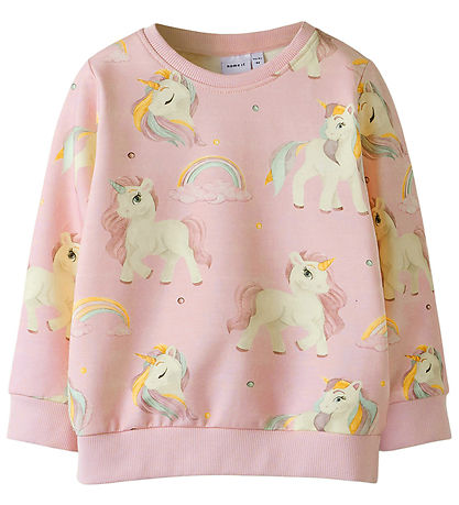 Name It Sweatshirt - NmfDarlinga - Ballerina w. Unicorn