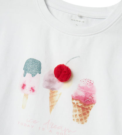 Name It T-Shirt - NmfJosephina - Bright White Name It T-Shirt - NmfJosephina - Bright White