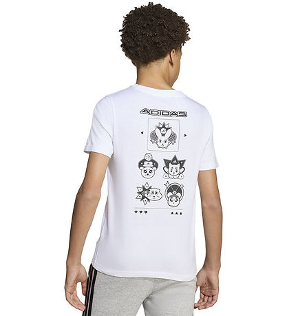 adidas Performance T-shirt - J ANIME - White