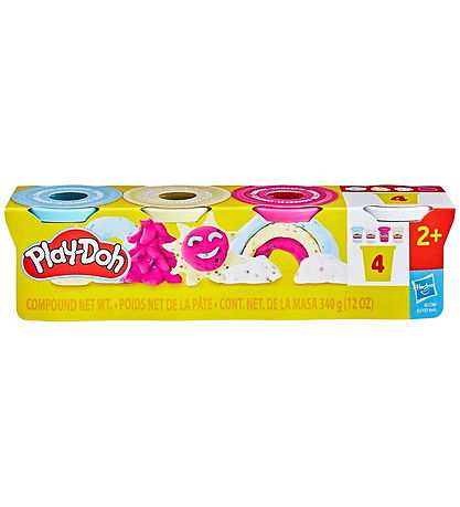 Play-Doh Play Dough - 4-Pack - 340g - Confetti Fun