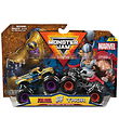 Monster Jam Truck - 1:64 - Marvel - 2-Pack - Thanos vs Thor Monster Jam Truck - 1:64 - Marvel - 2-Pack - Thanos vs Thor