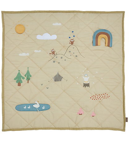 Tapis de Jeu d'Eveil OYOY - Matelassé - Forêt Couverture d'activ Tapis de Jeu d'Eveil OYOY - Matelassé - Forêt Couverture d'activ