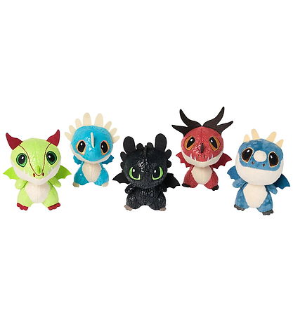 Dragons Toys - Asst. - Movie Gund Plush - 7,5 cm Dragons Toys - Asst. - Movie Gund Plush - 7,5 cm
