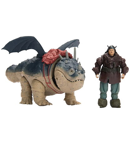 Dragons Toy Figures - Gronckle & Fishlegs Dragons Toy Figures - Gronckle & Fishlegs