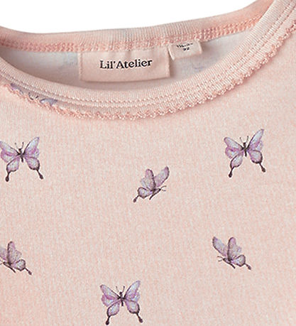 Lil' Atelier T-shirt - NmfGayo - Peach Blush/Bow Tie Lil' Atelier T-shirt - NmfGayo - Peach Blush/Bow Tie