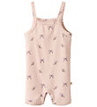 Lil' Atelier Summer Romper - NbfGayo - Peach Blush/Bow Tie Lil' Atelier Summer Romper - NbfGayo - Peach Blush/Bow Tie