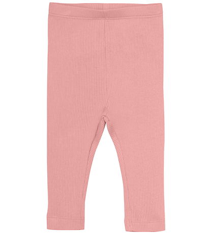 Minymo Leggings - Modal/Cotton - Rib - Rosette
