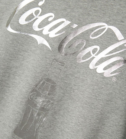 Sweat-shirt LMTD - NlfSusi CocaCola - Gris Chiné Sweat-shirt LMTD - NlfSusi CocaCola - Gris Chiné