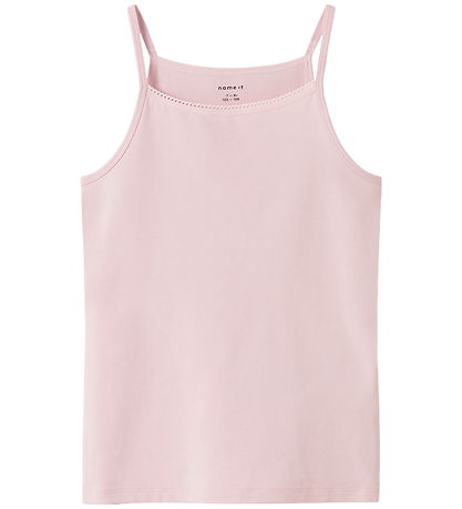 Name It Onderhemden - Noos - NkfStrap - 2-pack - Tortelduif/Lila
