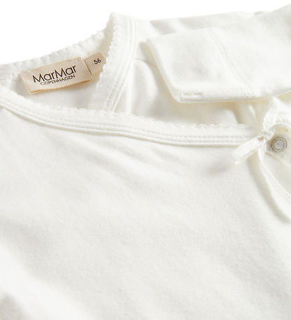 MarMar Bodysuit l/s - Belita - Noos - Gentle White MarMar Bodysuit l/s - Belita - Noos - Gentle White