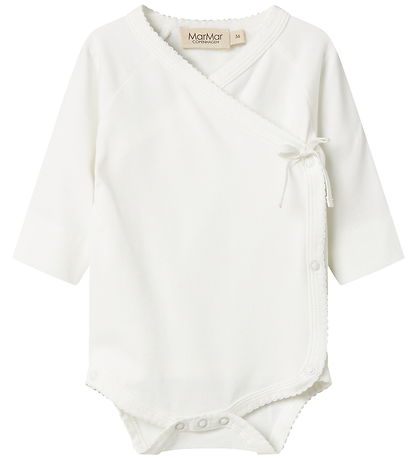MarMar Bodysuit l/s - Belita - Noos - Gentle White MarMar Bodysuit l/s - Belita - Noos - Gentle White