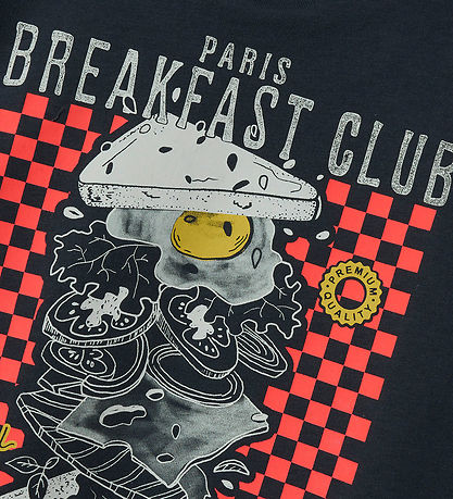 T-Shirt Name It - NmmDartin - Ombre Blue/Club du petit-déjeuner T-Shirt Name It - NmmDartin - Ombre Blue/Club du petit-déjeuner