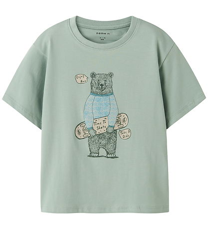 Name It T-shirt - NmmLindane - Jadeite Name It T-shirt - NmmLindane - Jadeite