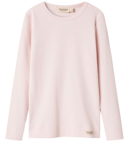 MarMar Blouse - Rib - Plain - Noos - Pink MarMar Blouse - Rib - Plain - Noos - Pink